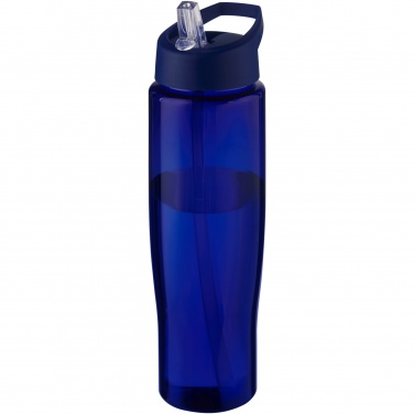 Logo trade mainoslahjat tuotekuva: H2O Active® Eco Tempo 700 ml:n urheilujuomapullo nokallisella korkilla