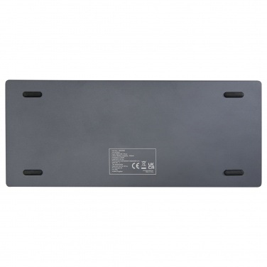 Logotrade mainostuote tuotekuva: Hybrid Bluetooth-tehonäppäimistö – AZERTY