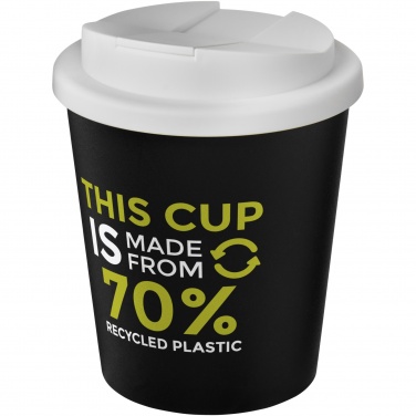 Logotrade liikelahjat mainoslahjat tuotekuva: Americano® Espresso Eco 250 ml kahvimuki kierrätetystä materiaalista. Läikkymätön kansi.