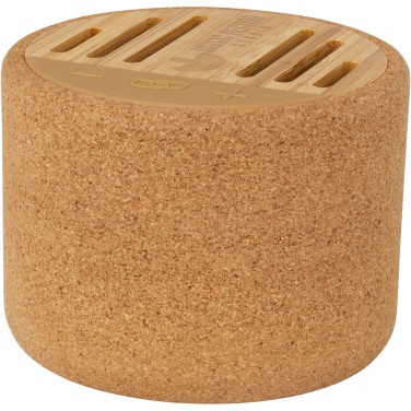 Logotrade liikelahjat kuva: Cerris 5 W:n Bluetooth®-kaiutin korkkimateriaalia