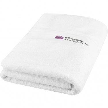 Logotrade liikelahja tuotekuva: Amelia puuvillainen pyyhe, 450 g/m², 70x140 cm