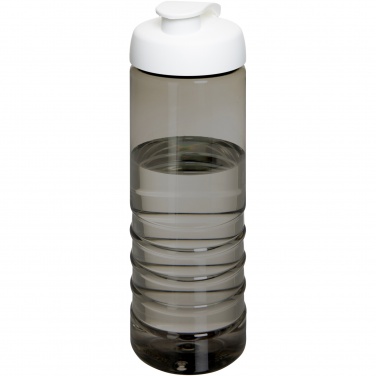 Logotrade mainoslahjat kuva: H2O Active® Eco Treble 750 ml:n juomapullo flip lid -kannella