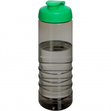 Logo trade liikelahja kuva: H2O Active® Eco Treble 750 ml:n juomapullo flip lid -kannella