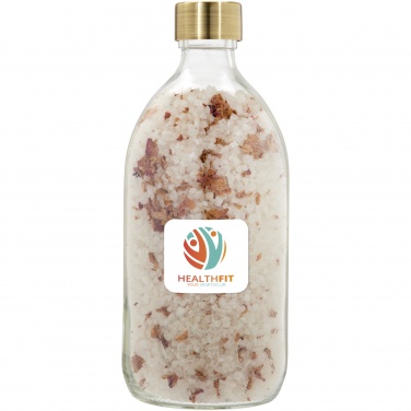 Logo trade mainoslahjat ja liikelahjat kuva: Wellmark Just Relax 500 ml:n kylpysuola - ruusujen tuoksu