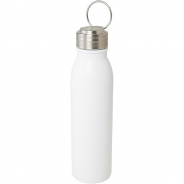 Logo trade liikelahja mainoslahja tuotekuva: Harper 700 ml:n RCS-sertifioidusta ruostumattomasta teräksestä valmistettu vesipullo metallisilmukalla
