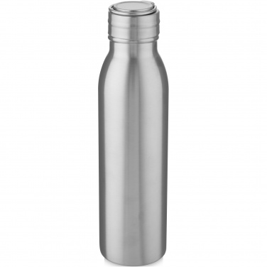 Logotrade mainostuote tuotekuva: Harper 700 ml:n RCS-sertifioidusta ruostumattomasta teräksestä valmistettu vesipullo metallisilmukalla