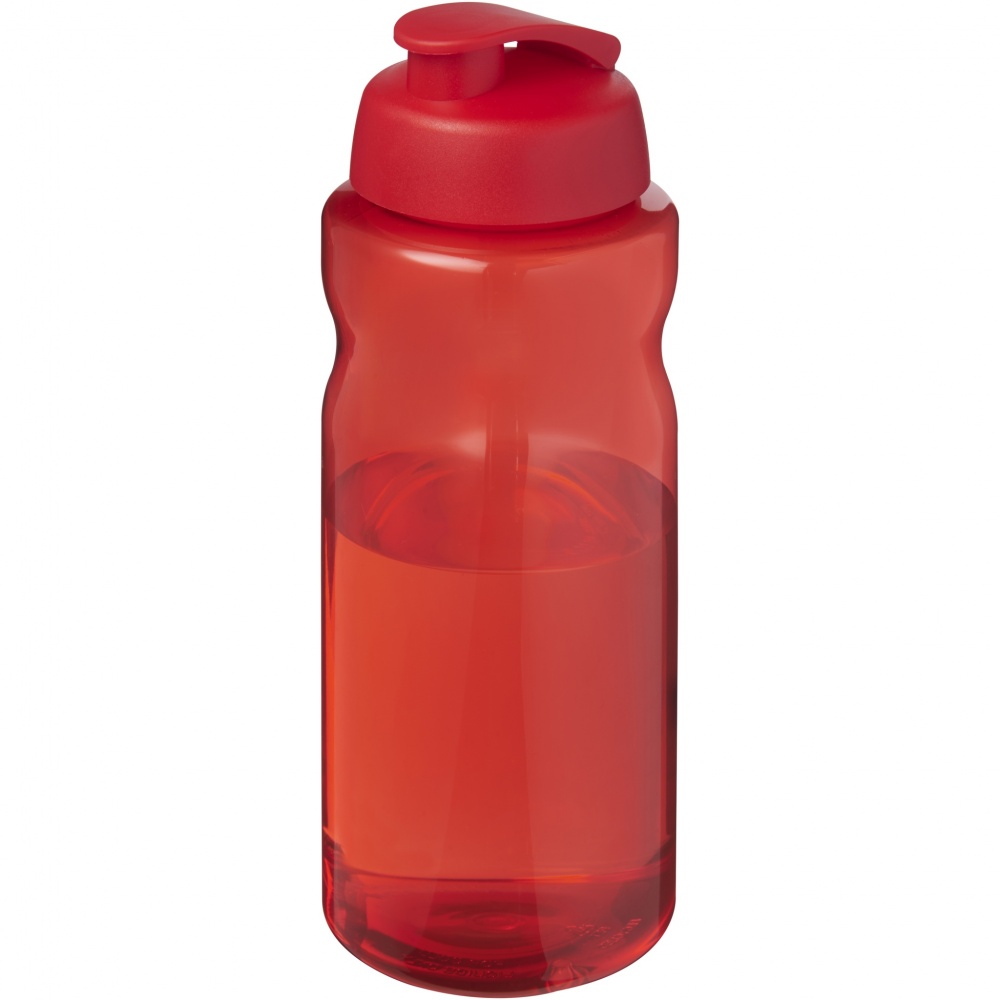 Logotrade mainoslahjat ja liikelahjat tuotekuva: H2O Active® Eco Big Base 1 litran urheilujuomapullo flip lid -kannella