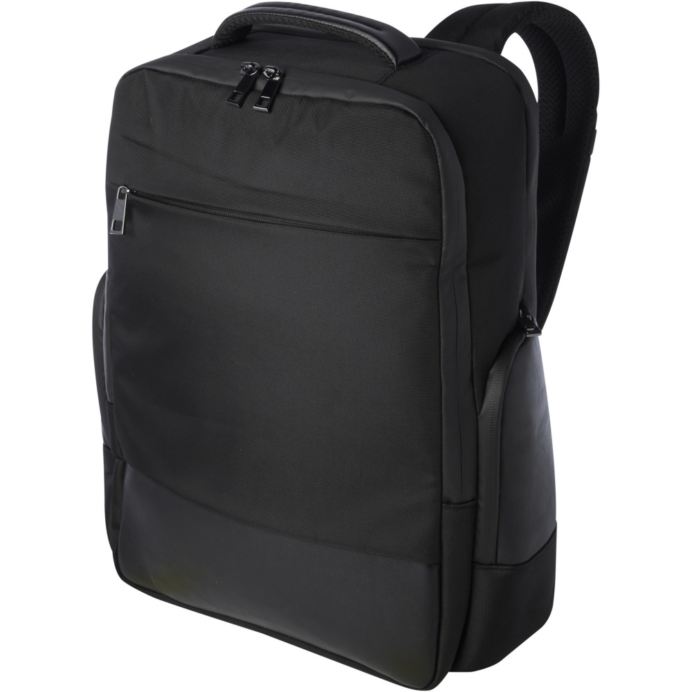 Logo trade mainostuotet tuotekuva: Expedition Pro 15,6 tuuman GRS-kierrätetystä materiaalista valmistettu reppu kannettavalle 25 l