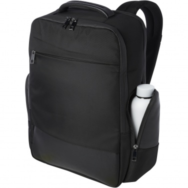 Logo trade mainoslahjat tuotekuva: Expedition Pro 15,6 tuuman GRS-kierrätetystä materiaalista valmistettu reppu kannettavalle 25 l
