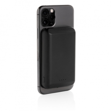 Logotrade liikelahja mainoslahja kuva: Magneettinen 5000mAh 5W langaton virtapankki