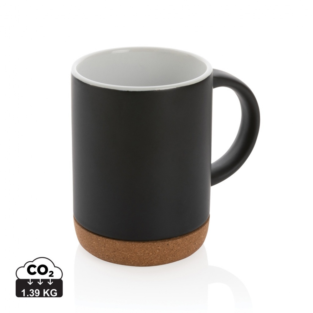 Logotrade liikelahja tuotekuva: Keraaminen muki korkkipohjalla 280ml