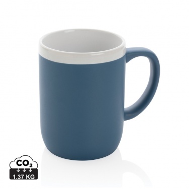 Logo trade mainostuote kuva: Keraaminen muki valkoisella reunuksella 300ml
