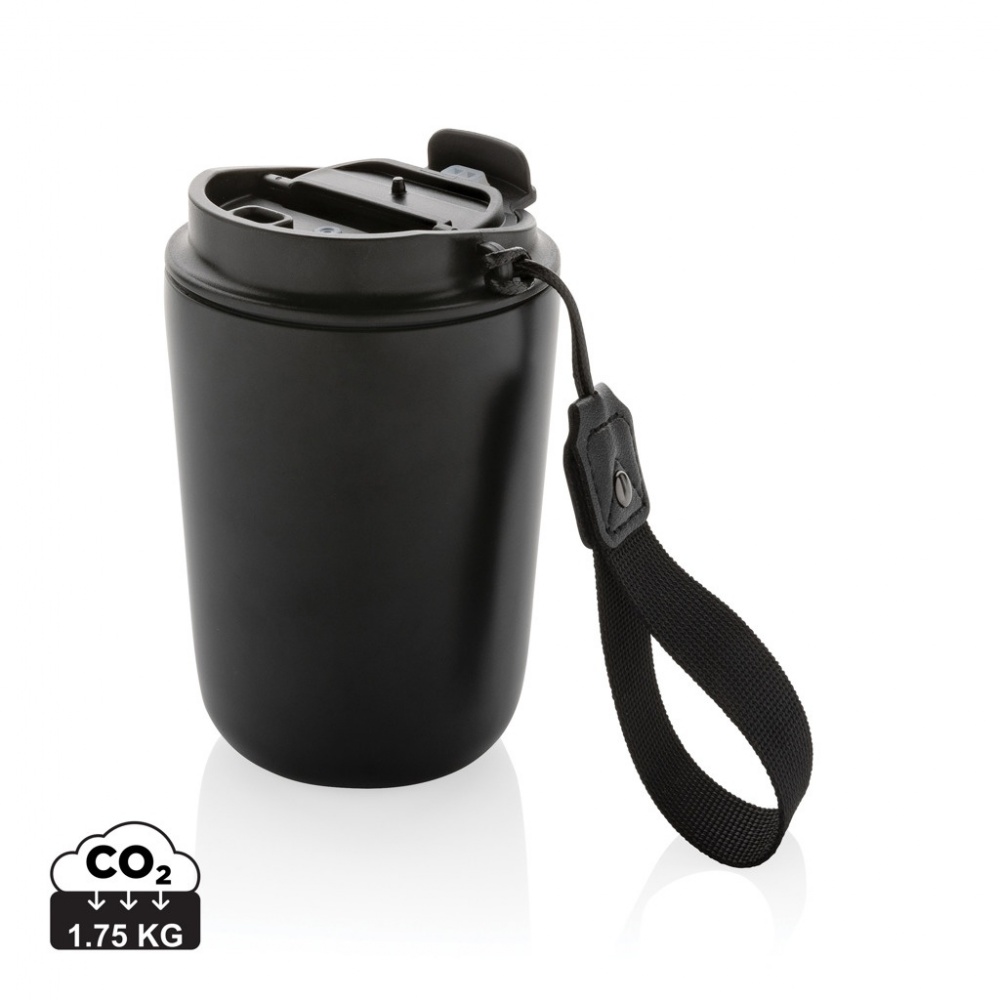 Logotrade liikelahjat kuva: Cuppa RCS re-steel vakuumimuki kantolenkillä