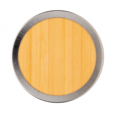 Logo trade liikelahjat mainoslahjat kuva: Vuototiivis bambusta valmistettu termospullo