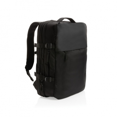 Logo trade liikelahja kuva: Swiss Peak AWARE™ RPET 15.6" laajennettava viikonloppureppus