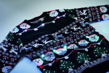 Logotrade liikelahja tuotekuva: Joulu LED villapaita L/XL
