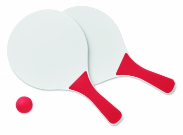 Logo trade mainoslahja ja liikelahja tuotekuva: Pieni rantatennissetti