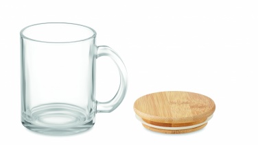 Logo trade liikelahjat mainoslahjat kuva: Lasimuki 300 ml kierrätyslasia