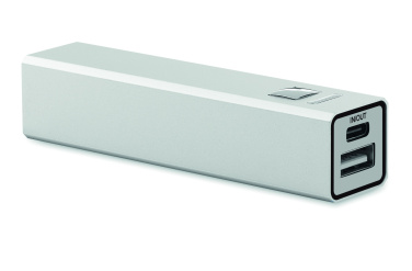 Logo trade mainoslahja ja liikelahja tuotekuva: Varavirtalähde 2600 mAh
