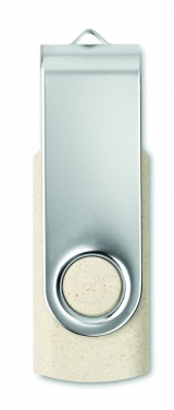 Logo trade liikelahjat tuotekuva: Vehnäolki PP 50/50 USB 16GB