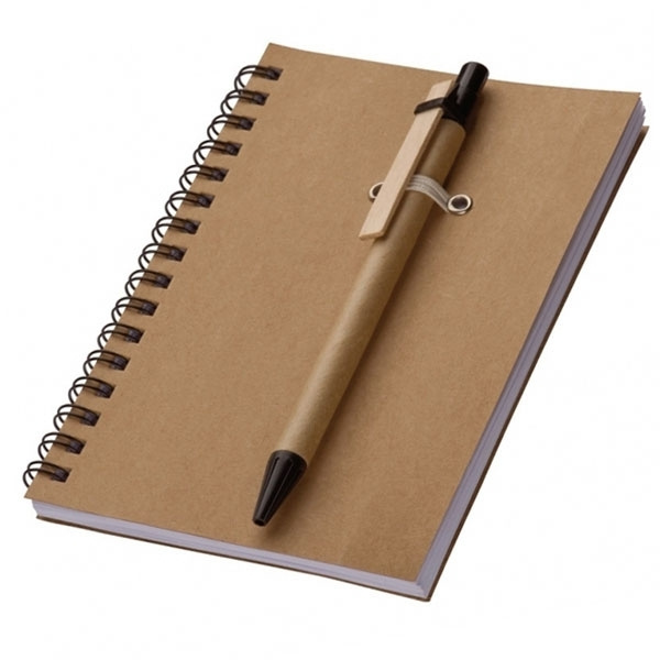 Logotrade mainoslahjat kuva: A6 ECO Notepad KEYSTONE