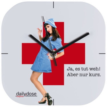 Logo trade liikelahjat mainoslahjat kuva: Seinäkello, jossa koko kellotaulu BEL AIR