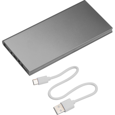 Logotrade liikelahja tuotekuva: Virtapankki 8 000 mAh WOLFSBERG