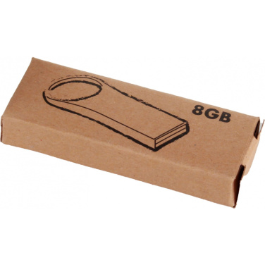 Logotrade liikelahja mainoslahja kuva: Metallinen USB-muistitikku 8GB