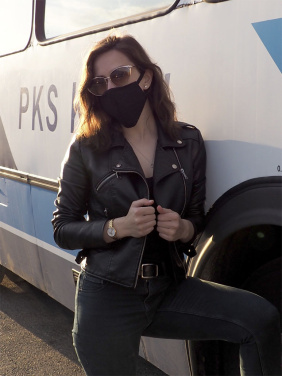 Logo trade liikelahja kuva: VENUS PRO puuvillamaski HEPA-suodatintaskulla 1378165