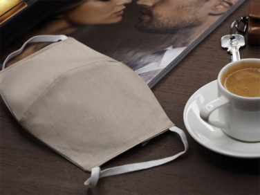 Logo trade mainoslahja kuva: VENUS PRO puuvillamaski HEPA-suodatintaskulla 1378165