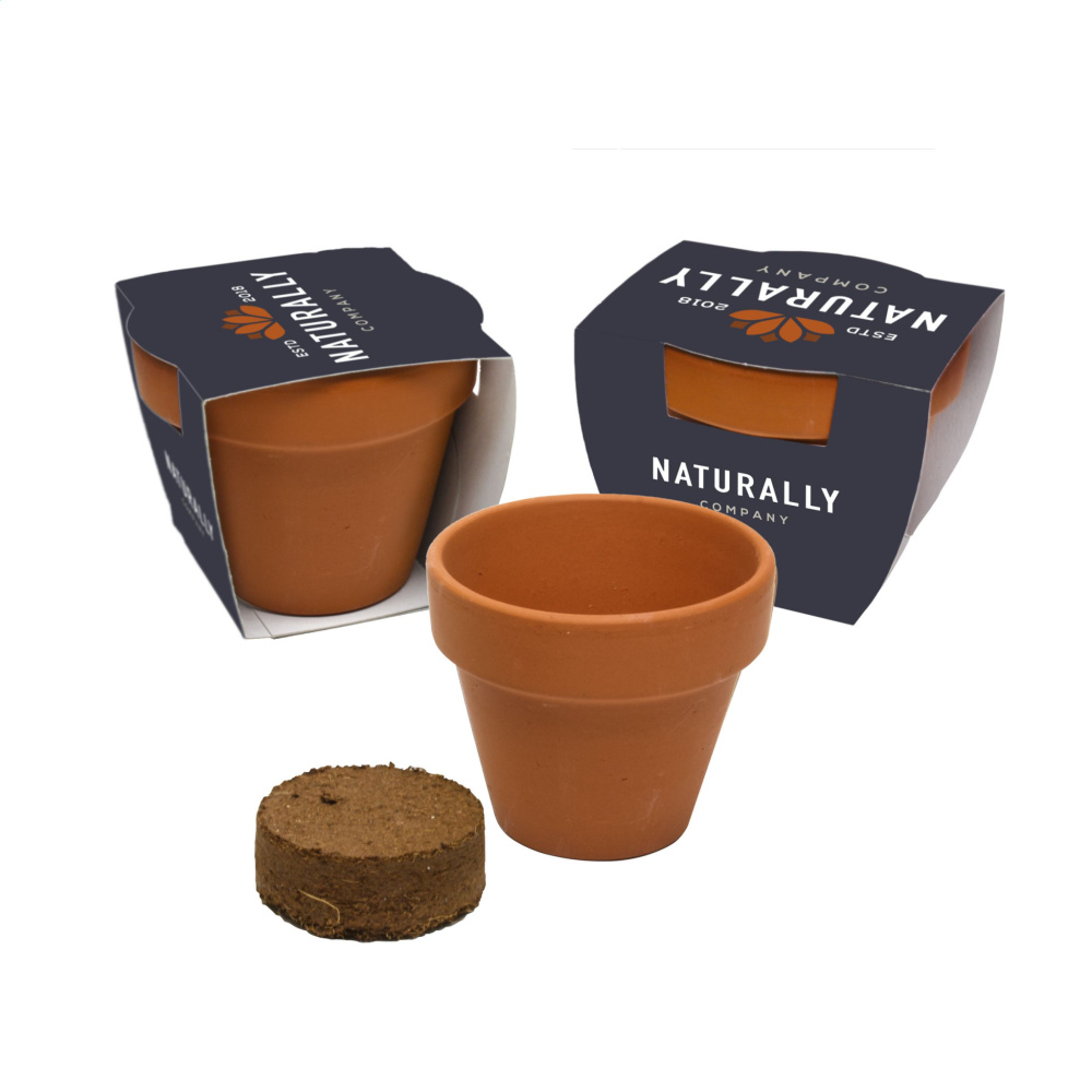Logotrade mainostuotet kuva: Flowermix Terrakotta-kukansiemenet