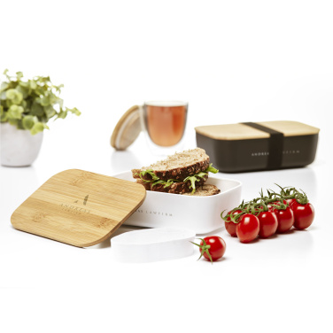 Logo trade liikelahjat tuotekuva: Midori Bamboo Lunchbox