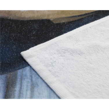 Logotrade mainoslahjat kuva: Painettu RPET-rantapyyhe 350 g/m² 100x180