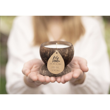 Logo trade mainoslahjat tuotekuva: Rakastamme The Planet Coconut Candlea