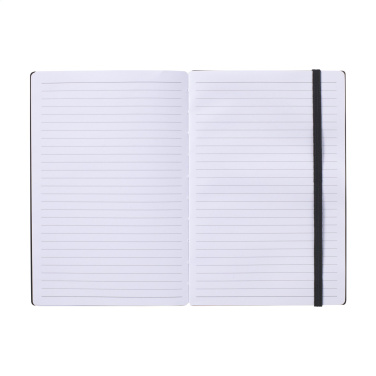 Logo trade liikelahjat tuotekuva: Bamboo Journal Naked Spine Paper Notebook Musta A5