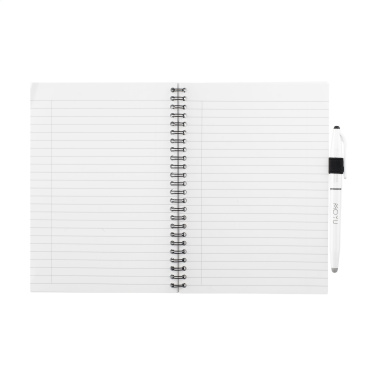 Logo trade mainostuotet tuotekuva: MOYU pyyhittävä kivipaperimuistikirja, mukautettu pehmeäkantinen