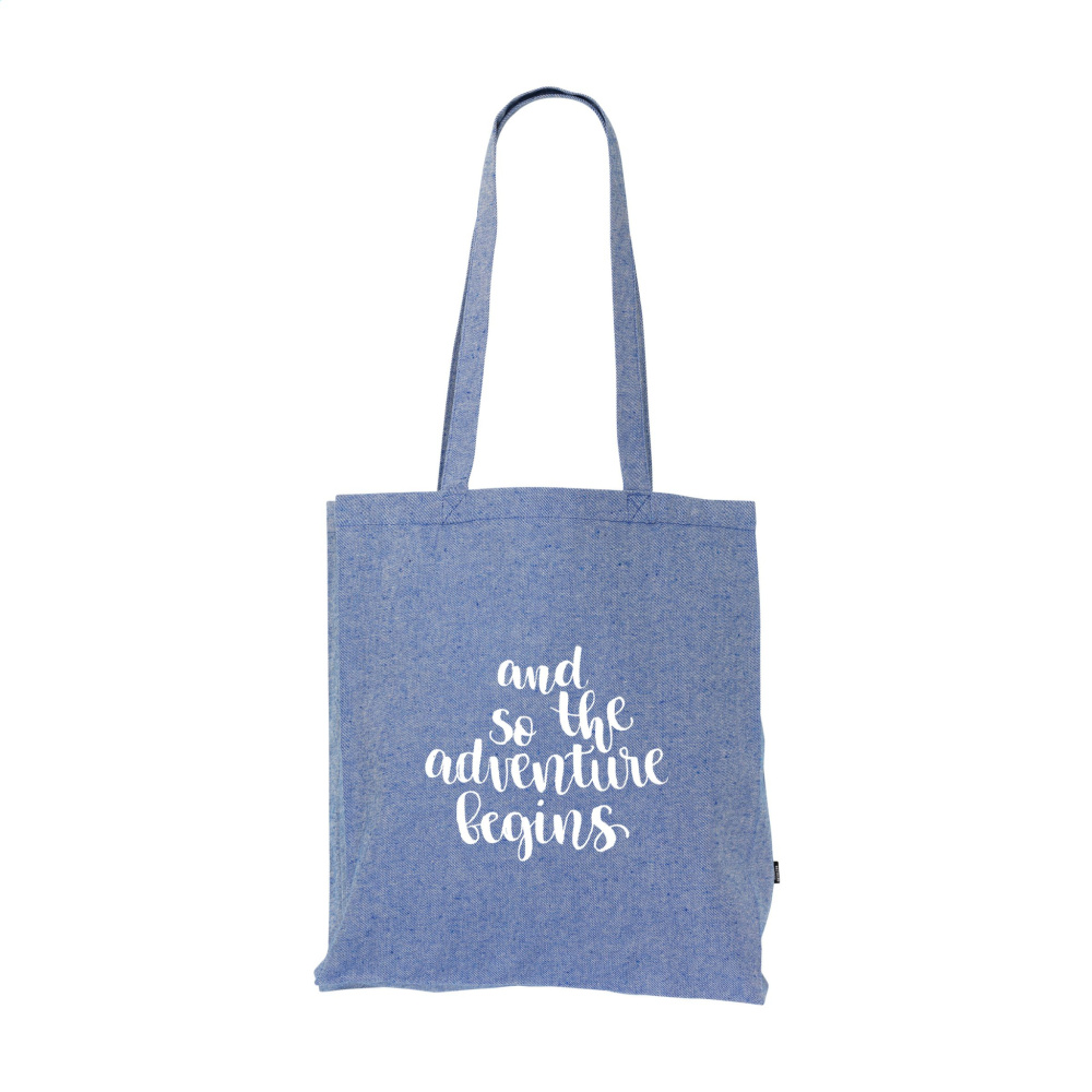 Logotrade liikelahjat mainoslahjat tuotekuva: Melange Shopper GRS kierrätetty kangaskassi (280 g/m²).