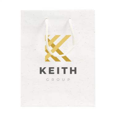 Logotrade mainoslahjat kuva: Leaf It Bag kierrätetty olkikuiduilla (180 g/m²) S