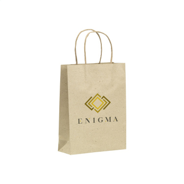 Logotrade mainostuotet kuva: Leaf It Bag kierrätettyä ruohopaperia (120 g/m²) M