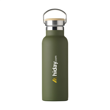 Logo trade mainoslahja ja liikelahja tuotekuva: Nordvik RCS Recycled Steel 500 ml juomapullo