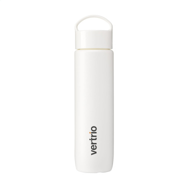 Logo trade liikelahjat mainoslahjat kuva: EcoBottle Slim 450 ml kasvipohjainen - valmistettu EU:ssa