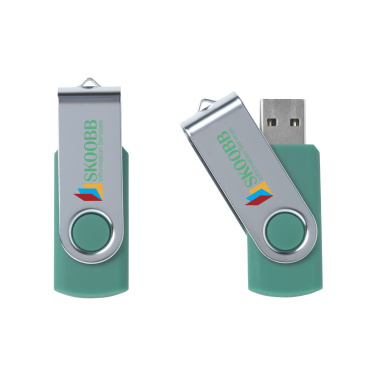 Logotrade mainoslahjat ja liikelahjat tuotekuva: USB Twist 64GB