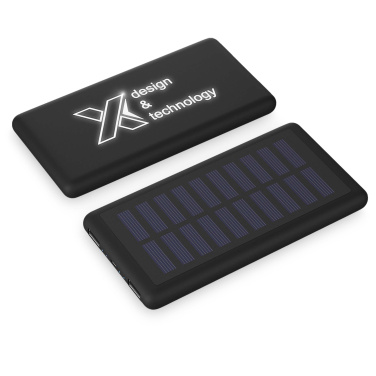 Logotrade liikelahjat mainoslahjat tuotekuva: SCX.design P30 8000 mAh solar varavirtalähde, valaistuva