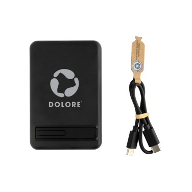 Logo trade liikelahja mainoslahja tuotekuva: Zen RCS 5000 mah 5W magneettinen bambu virtalähde