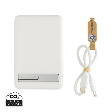 Logotrade mainoslahja ja liikelahja kuva: Zen RCS 5000 mah 5W magneettinen bambu virtalähde
