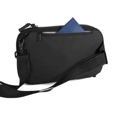 Logotrade liikelahja mainoslahja kuva: Urban Sling vettähylkivä laajennettava crossbody -laukku
