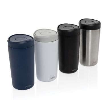 Logotrade mainostuote tuotekuva: Avira Alix RCS re-steel click tumbler 400ML