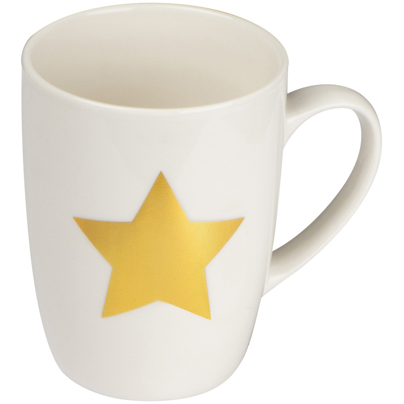 Logo trade liikelahjat mainoslahjat kuva: Tähtikuvioinen muki 300 ml