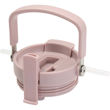 Logo trade mainoslahja ja liikelahja tuotekuva: Bronx 900 ml:n RCS-sertifioidusta kierrätetystä ruostumattomasta teräksestä valmistettu kuparityhjiöeristetty juomamuki, jossa on kaksitoiminen kansi