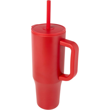 Logotrade mainoslahjat kuva: Brady 900 ml:n RCS-sertifioitu eristetty juomamuki silikonipillillä